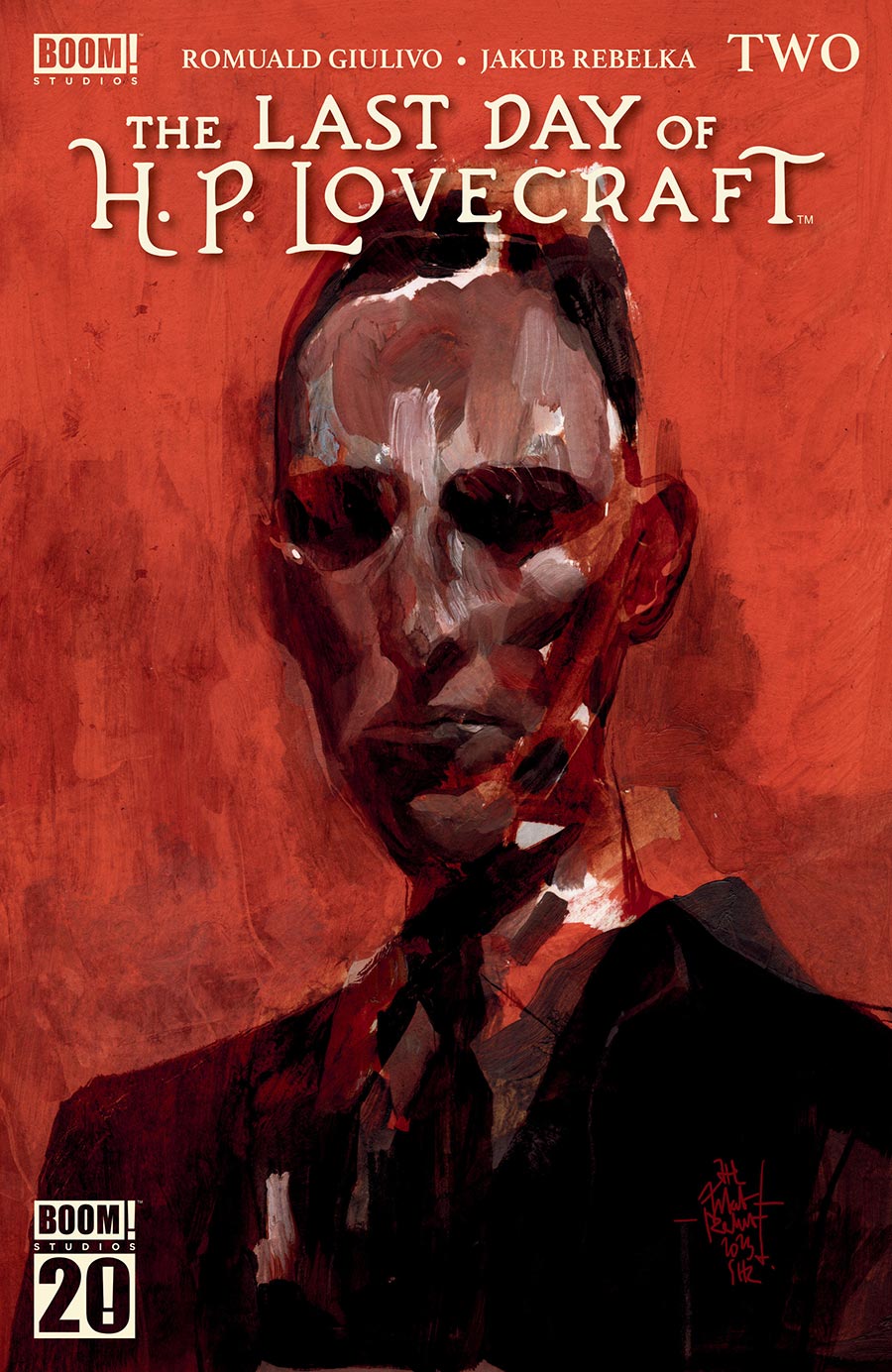 Last Day Of HP Lovecraft #2 Cover A Regular Jakub Rebelka Cover