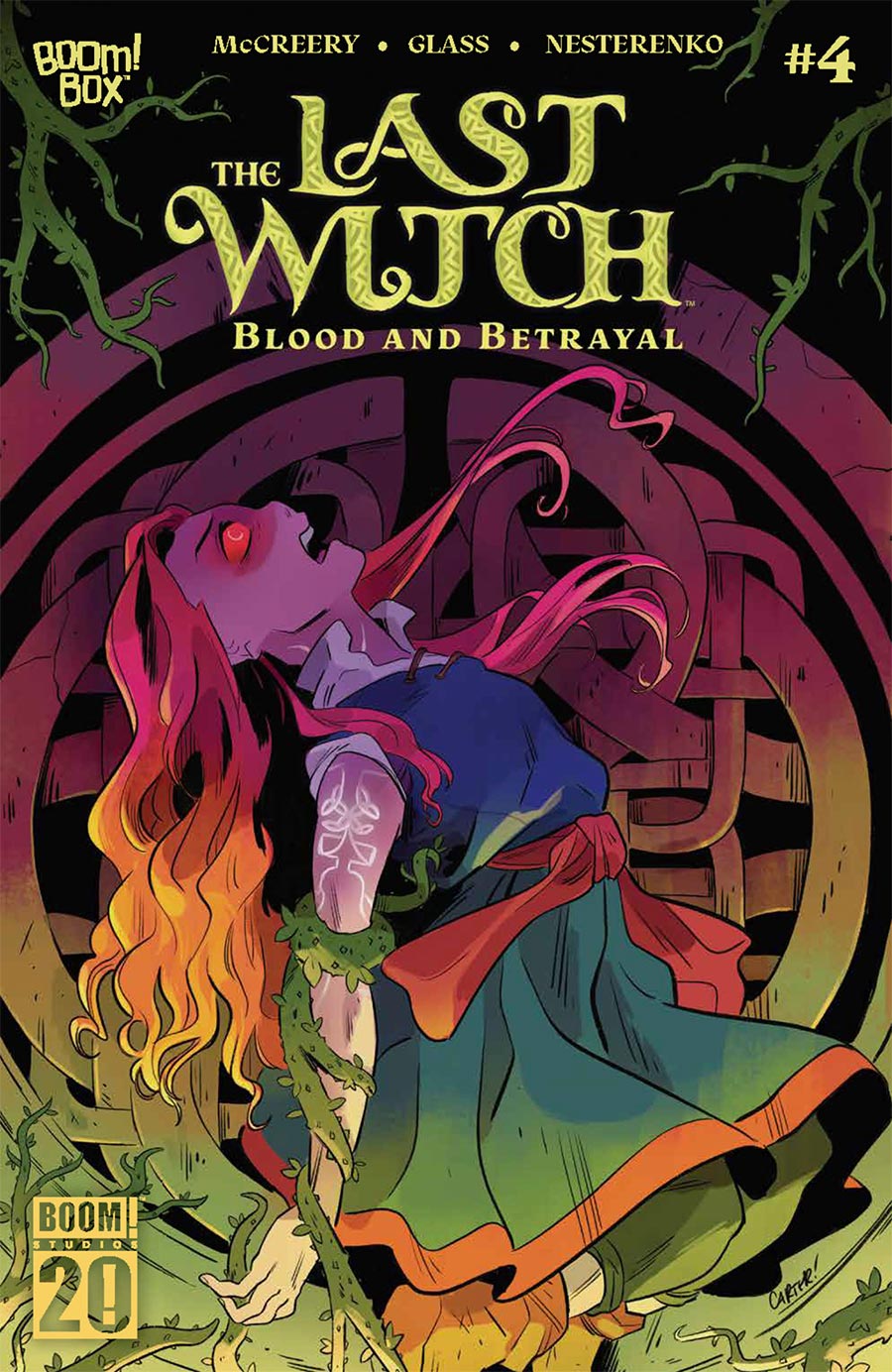 Last Witch Blood And Betrayal #4 Cover B Variant Meaghan Carter Cover