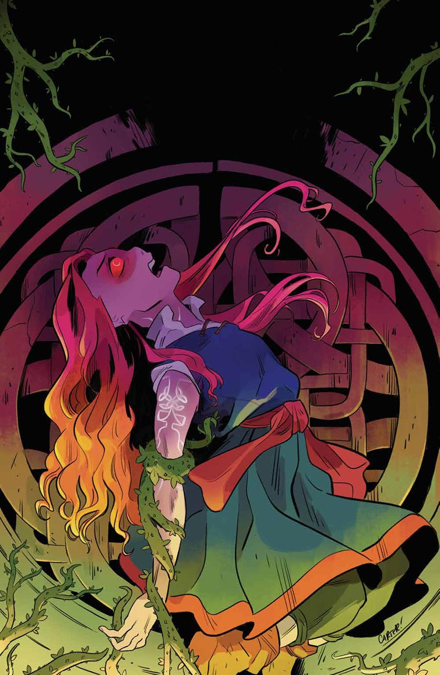 Last Witch Blood And Betrayal #4 Cover C Incentive Meaghan Carter Virgin Cover