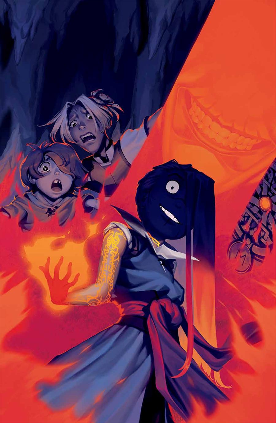 Last Witch Blood And Betrayal #4 Cover D Variant VV Glass Unlimited Virgin Cover