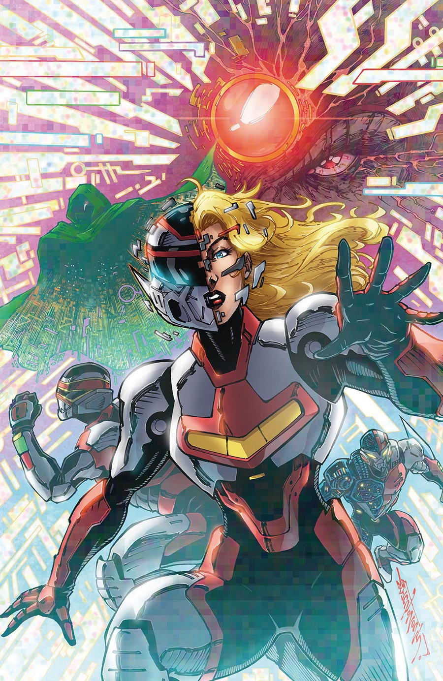 VR Troopers #3 Cover E Incentive Alex Milne Virgin Variant Cover