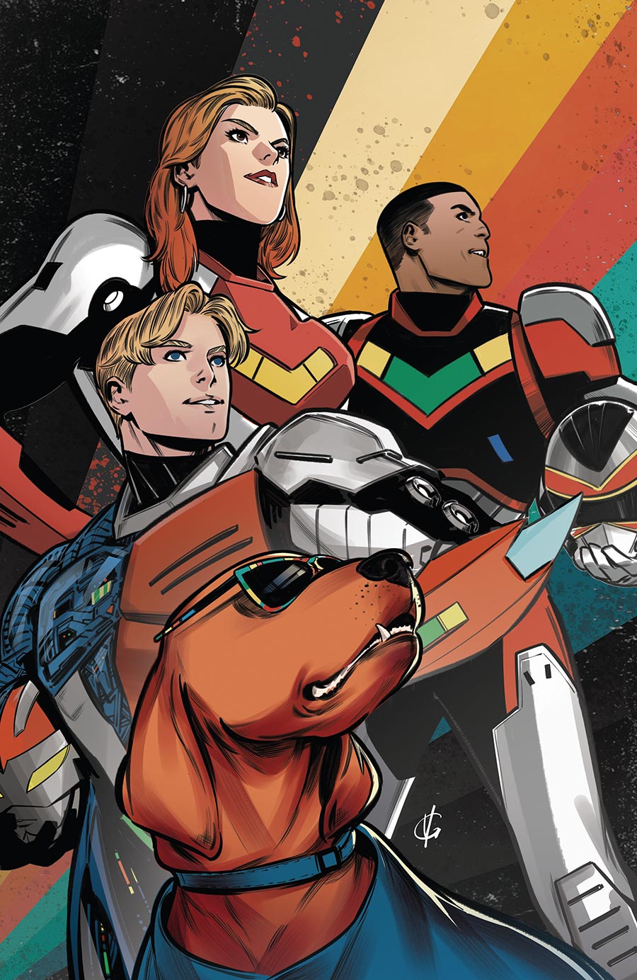 VR Troopers #3 Cover I Variant Goni Montes Unlimited Virgin Variant Cover