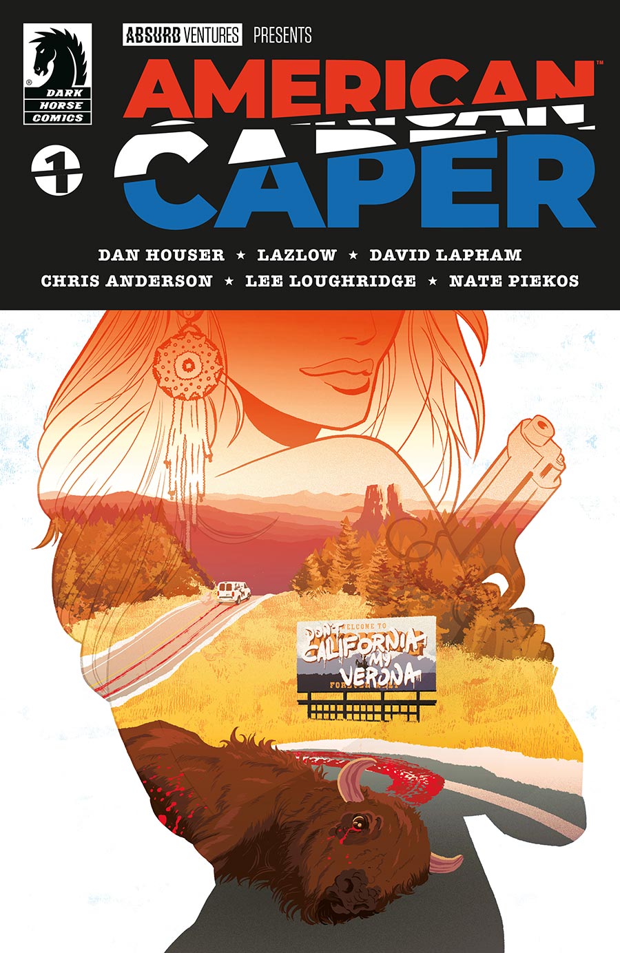 American Caper #1 Cover A Regular Tyler Boss Cover
