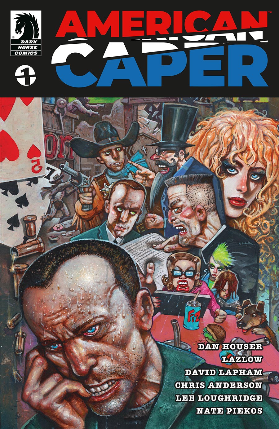 American Caper #1 Cover B Variant Simon Bisley Cover