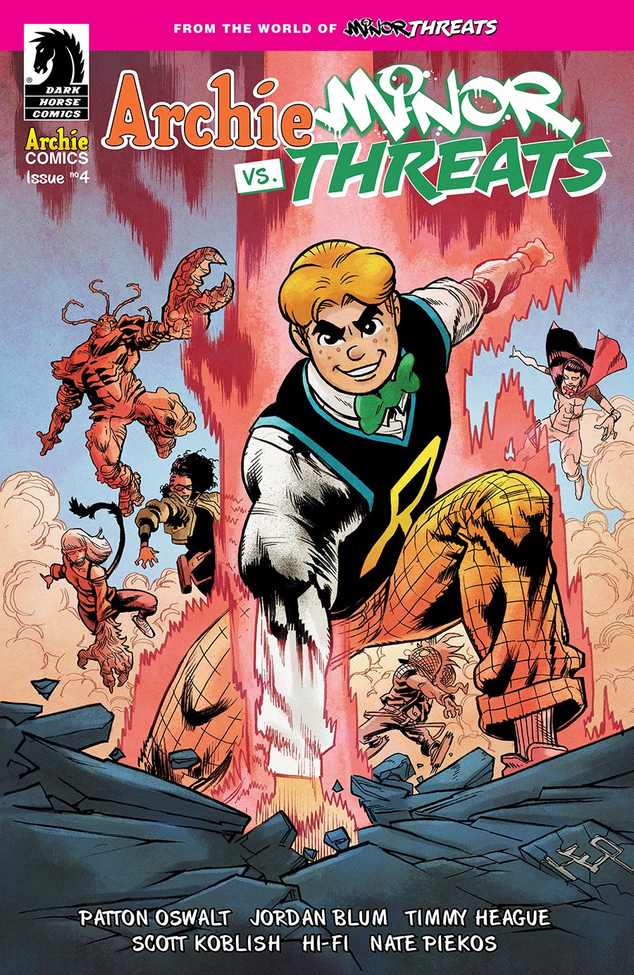 Archie vs Minor Threats #4 Cover A Regular Scott Hepburn Cover