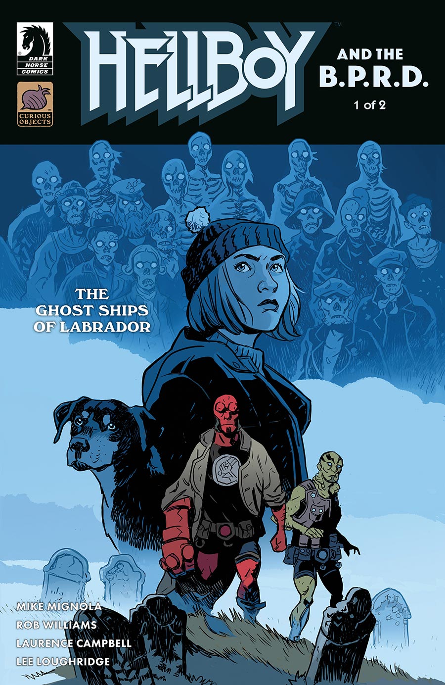 Hellboy And The BPRD The Ghost Ships Of Labrador #1 Cover B Variant Matt Smith Cover
