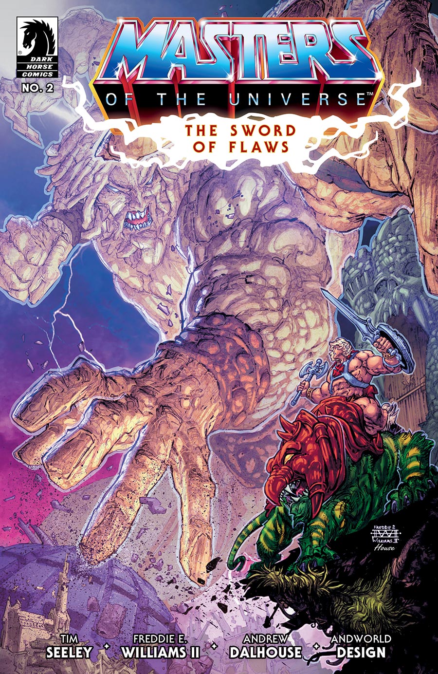 Masters Of The Universe The Sword Of Flaws #2 Cover A Regular Freddie E Williams II Cover