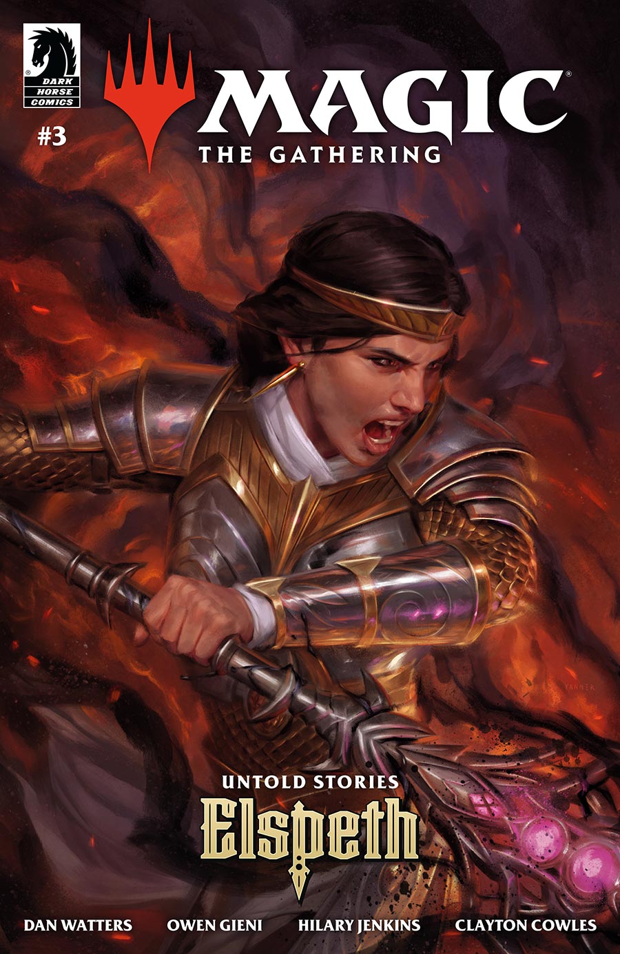 Magic The Gathering Untold Stories Elspeth #3 Cover C Variant Kieran Yanner Cover