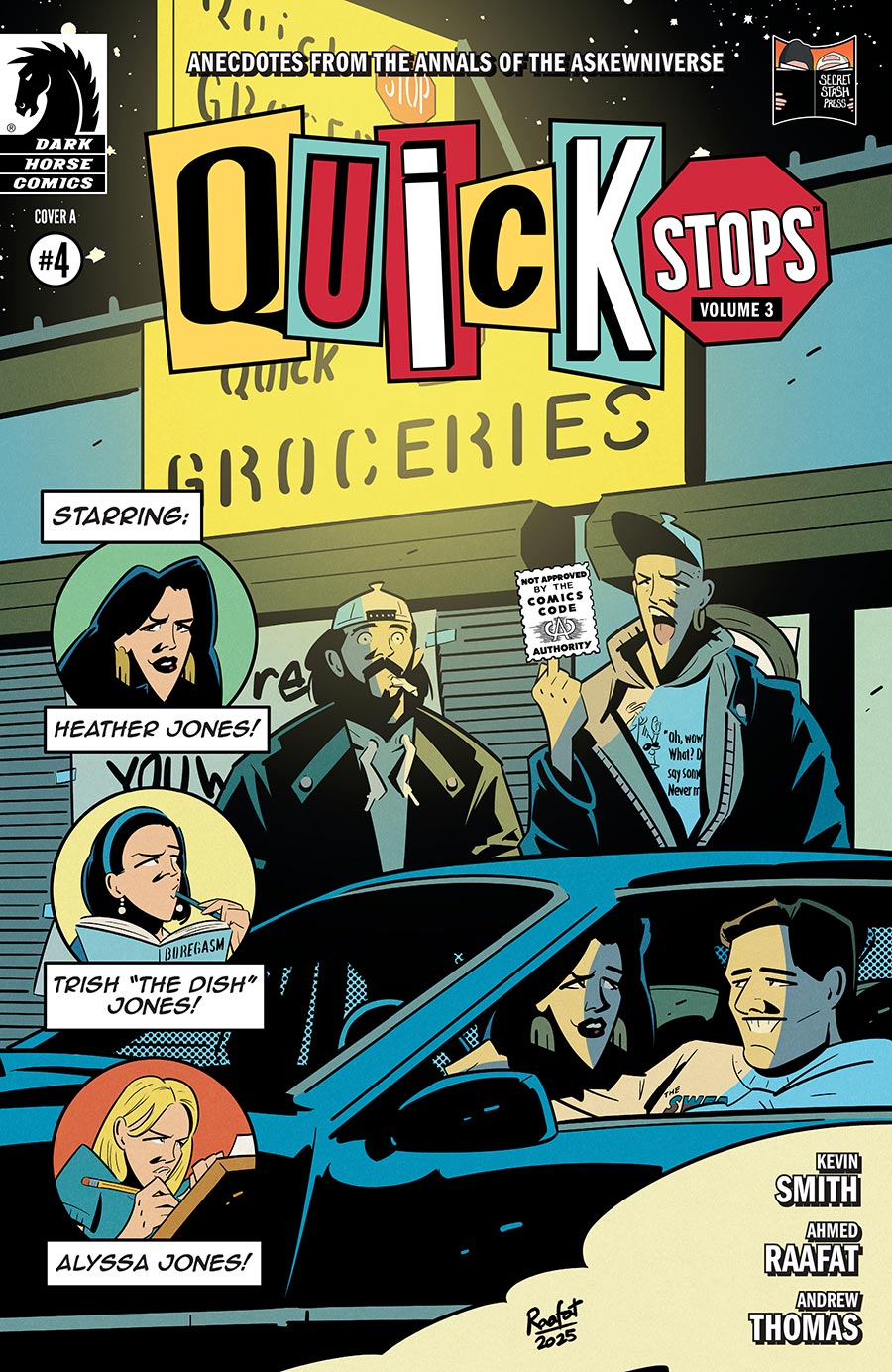 Quick Stops 3 #4 Cover A Regular Ahmed Raafat Cover