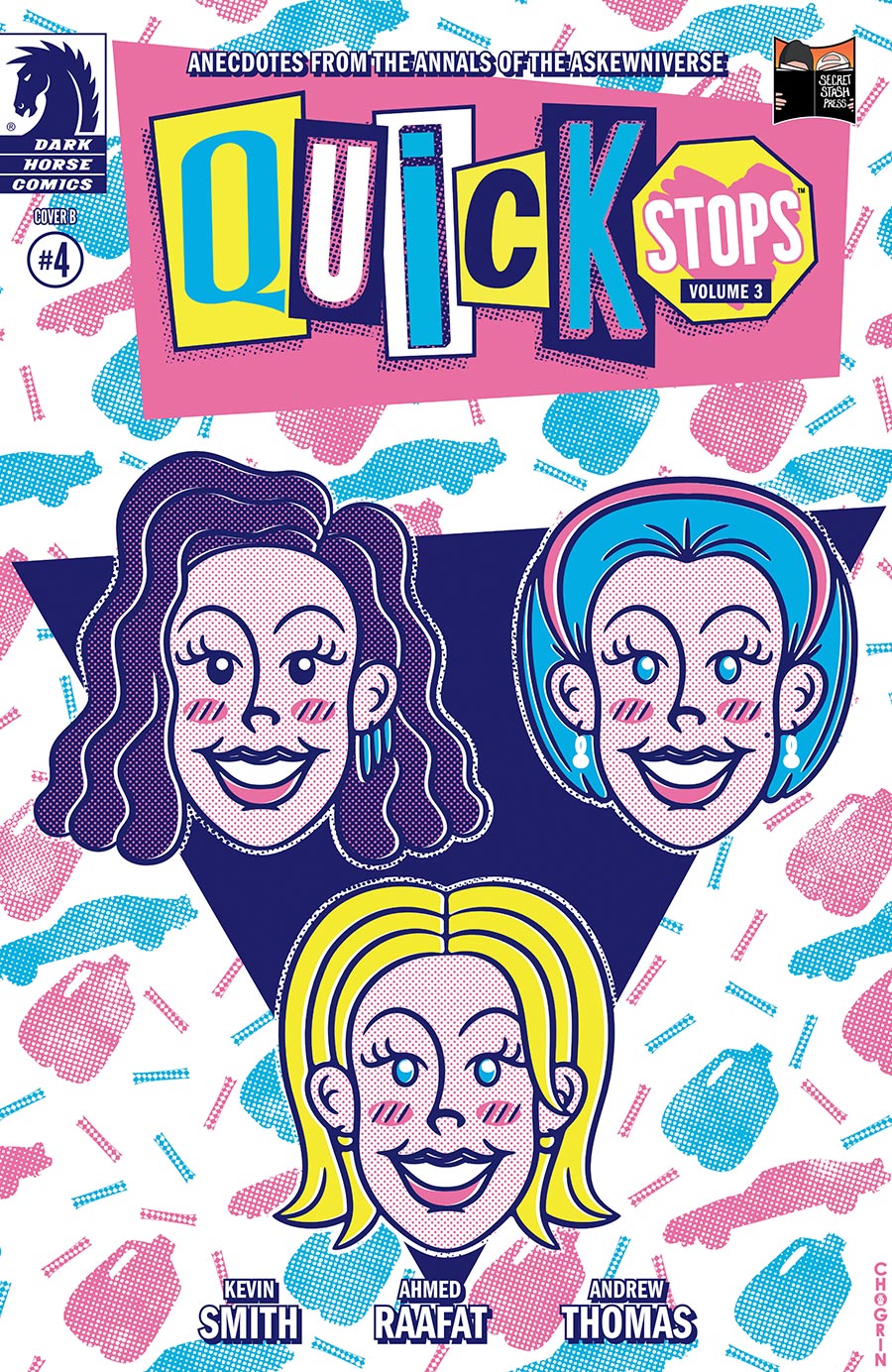 Quick Stops 3 #4 Cover B Variant Chogrin Cover