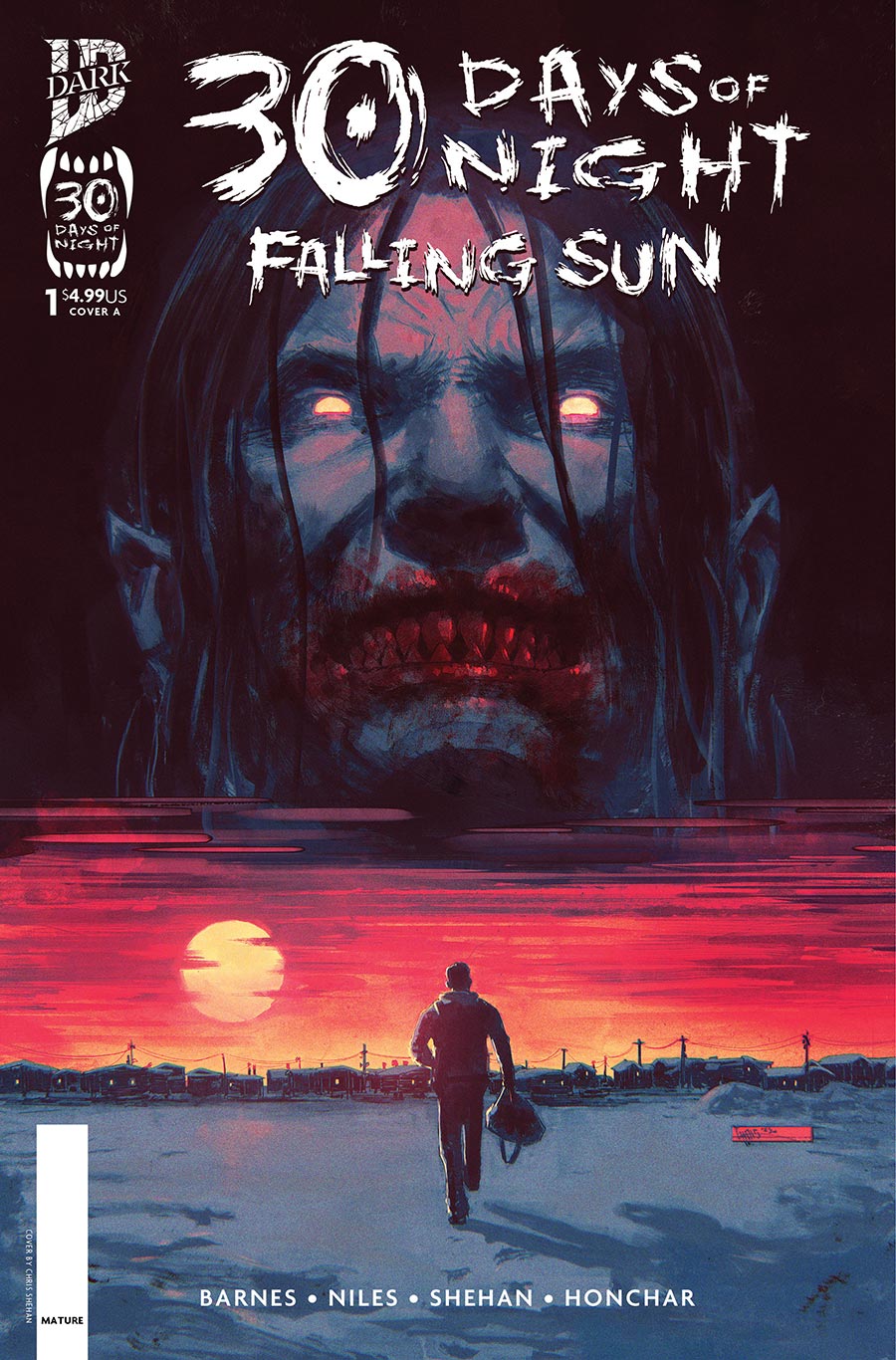 30 Days Of Night Falling Sun #1 Cover A Regular Chris Shehan Cover