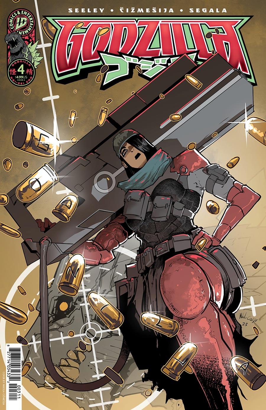 Godzilla (Kai-Sei Era) #4 Cover A Regular Nikola Cizmesija Cover