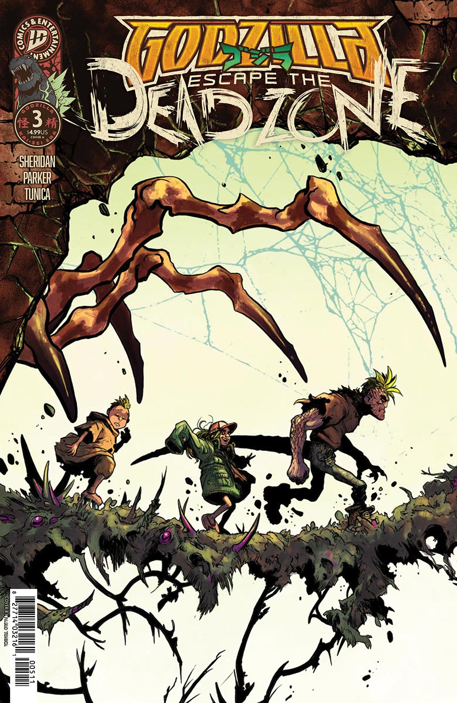 Godzilla Escape The Deadzone #3 Cover A Regular Pablo Tunica Cover (Kai-Sei Era)
