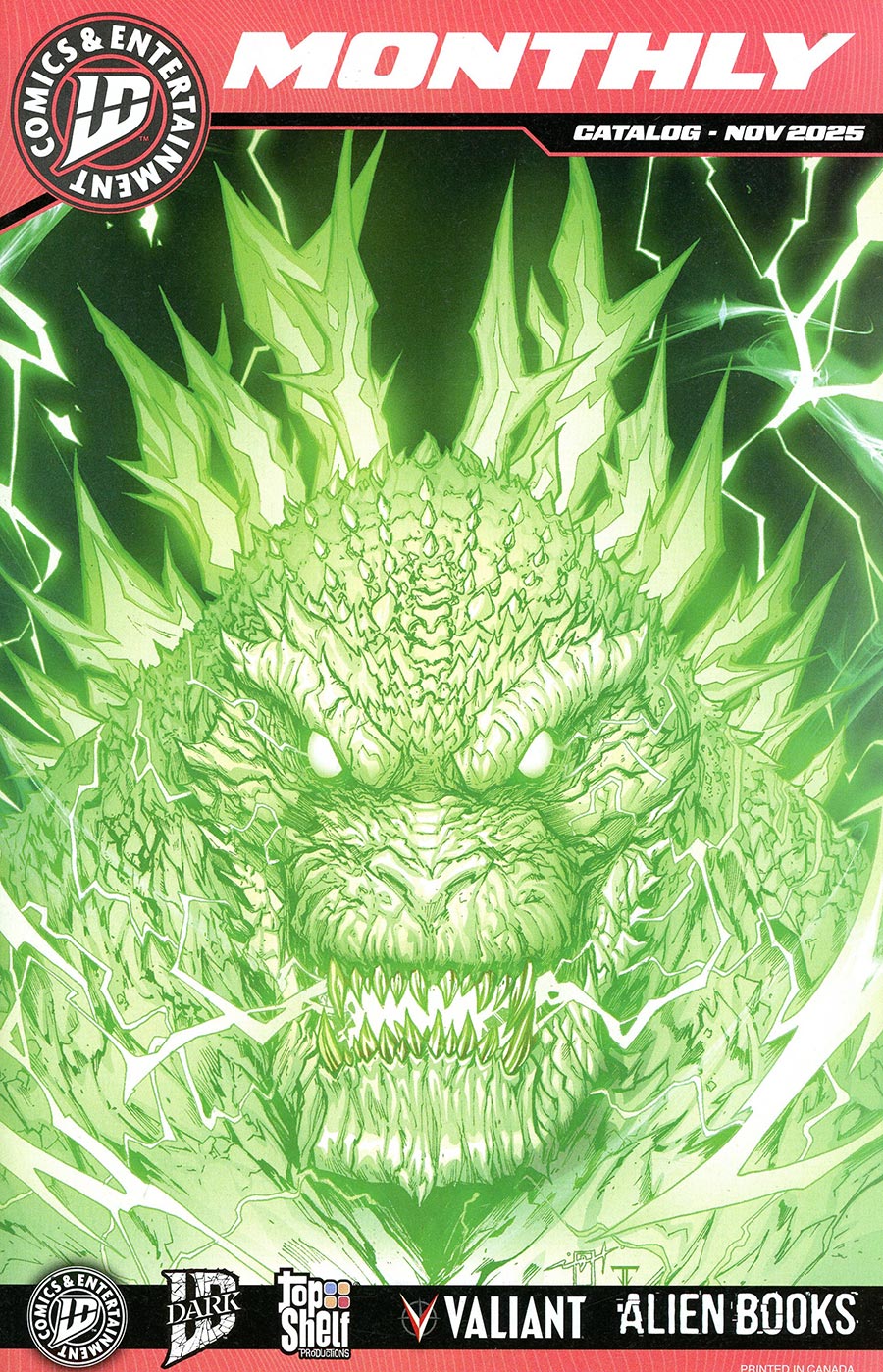 IDW Monthly Title Catalog 2025-11 November 2025 - FREE - Limit 1 Per Customer