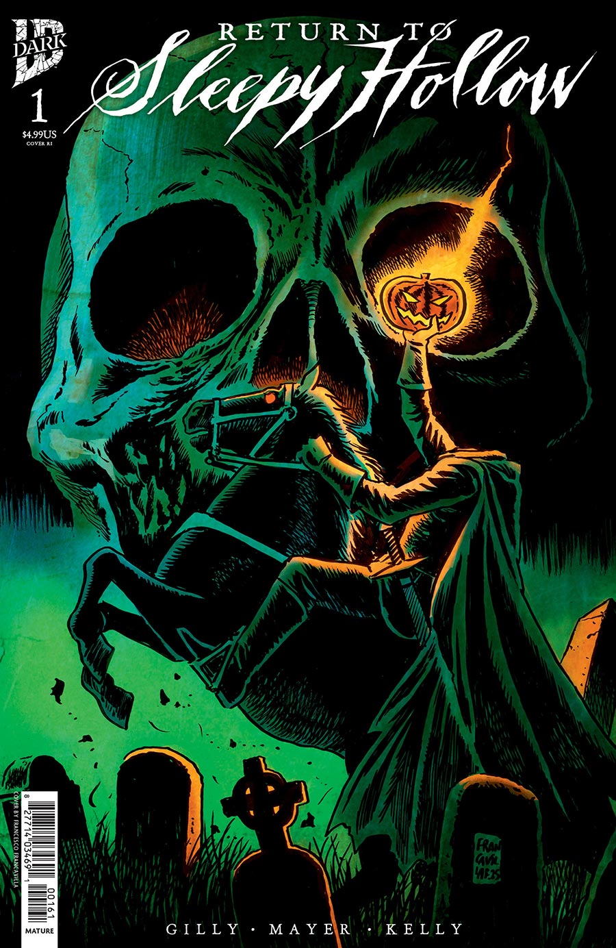 Return To Sleepy Hollow #1 Cover F Incentive Francesco Francavilla Variant Cover