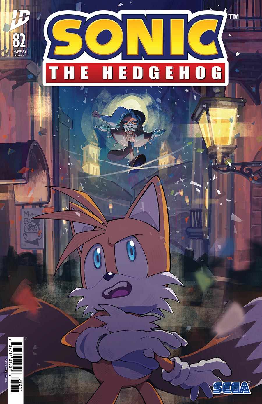 Sonic The Hedgehog Vol 3 #82 Cover A Regular Miles Arq Cover