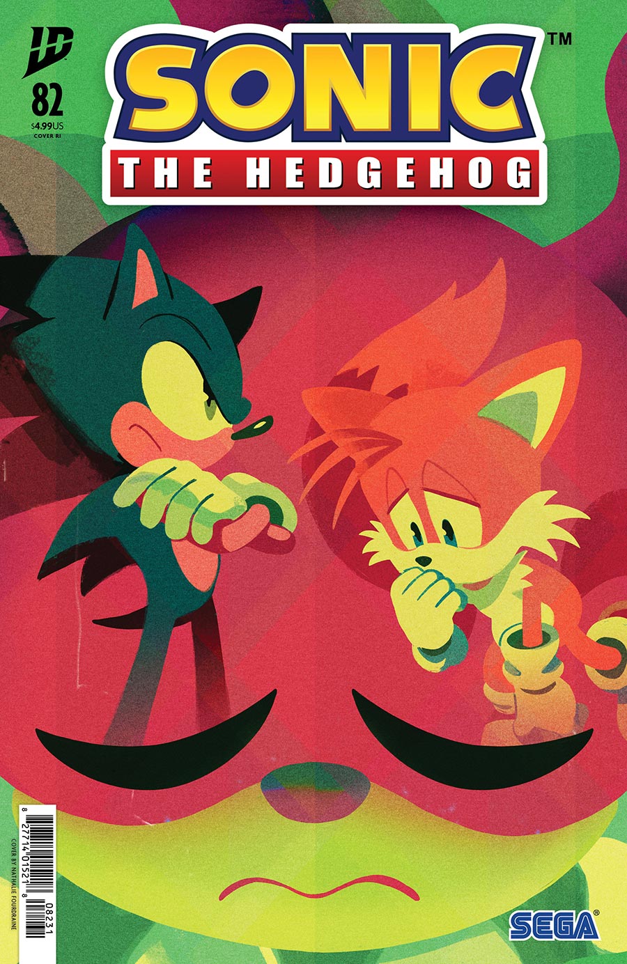 Sonic The Hedgehog Vol 3 #82 Cover C Incentive Nathalie Fourdraine Variant Cover