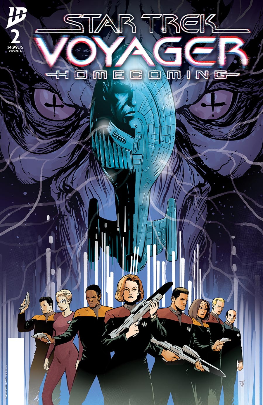 Star Trek Voyager Homecoming #2 Cover B Variant Marcus To Cover