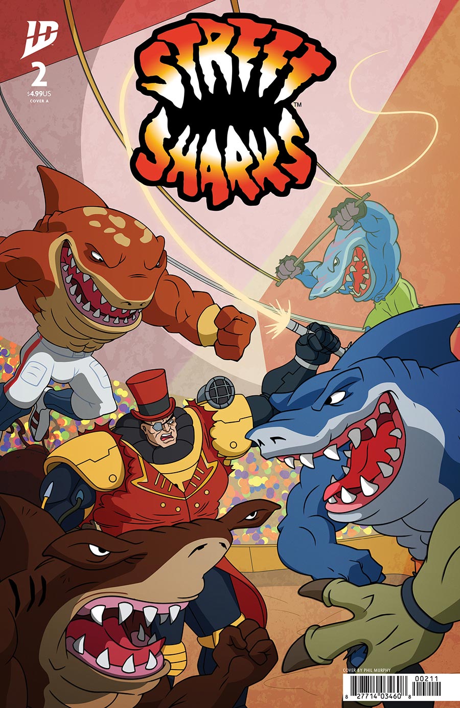 Street Sharks Vol 3 #2 Cover A Regular Philip Murphy Cover