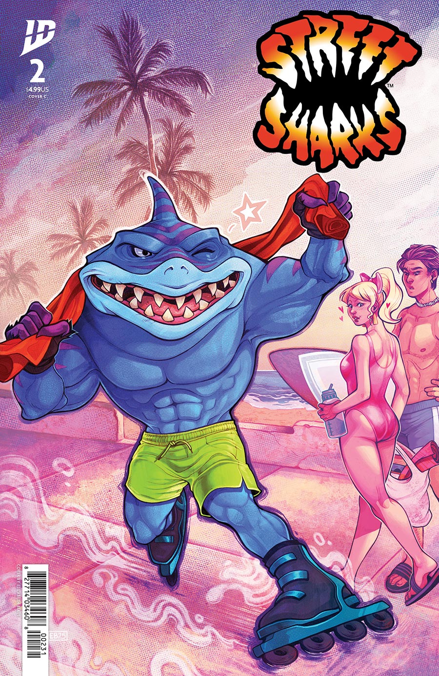 Street Sharks Vol 3 #2 Cover C Variant Elizabeth Beals Cover