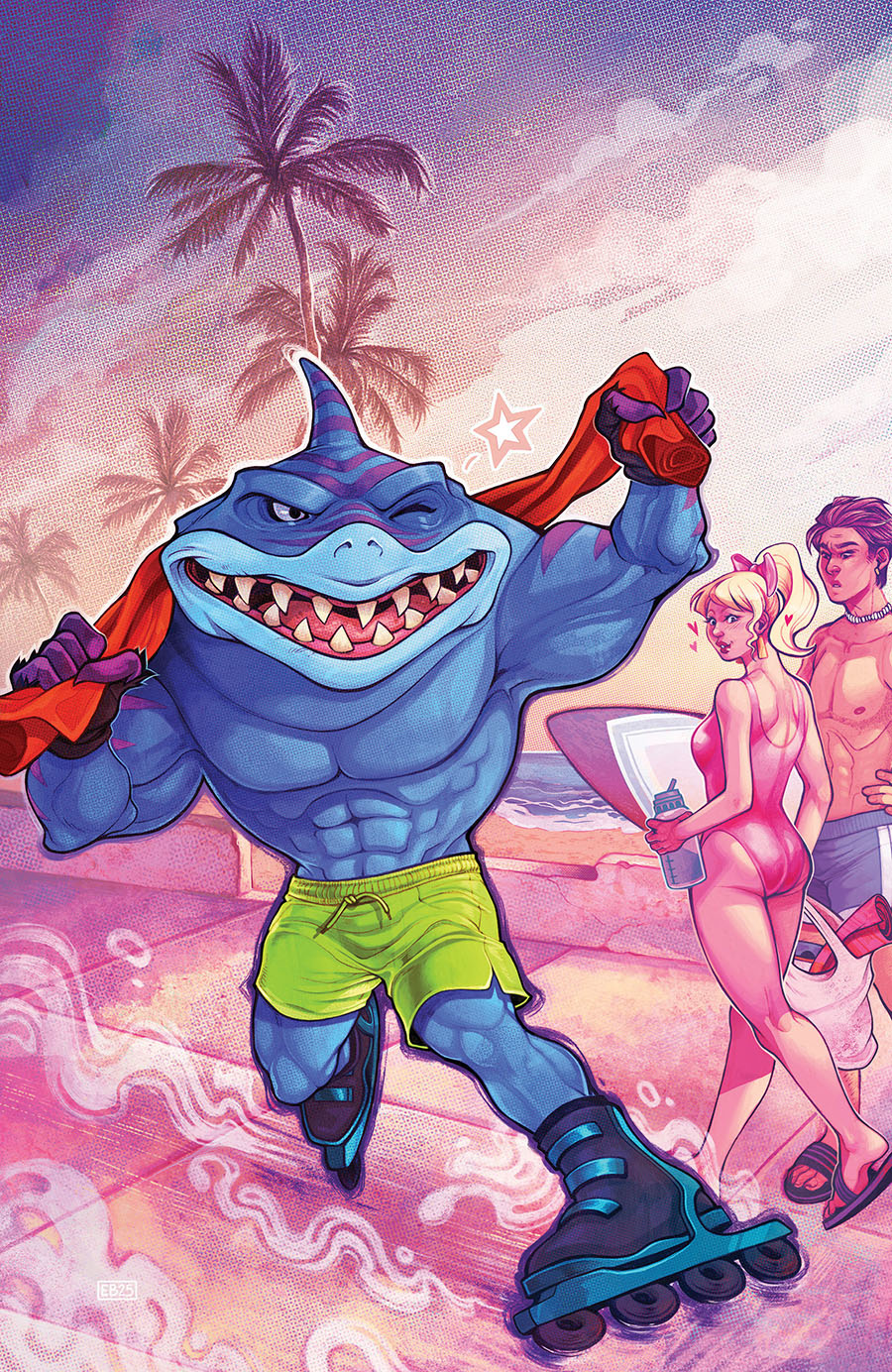 Street Sharks Vol 3 #2 Cover D Incentive Elizabeth Beals Virgin Cover