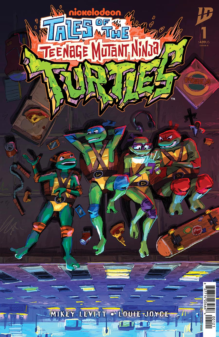Tales Of The Teenage Mutant Ninja Turtles (Animated) #1 Cover B Variant Chalky Wong Cover