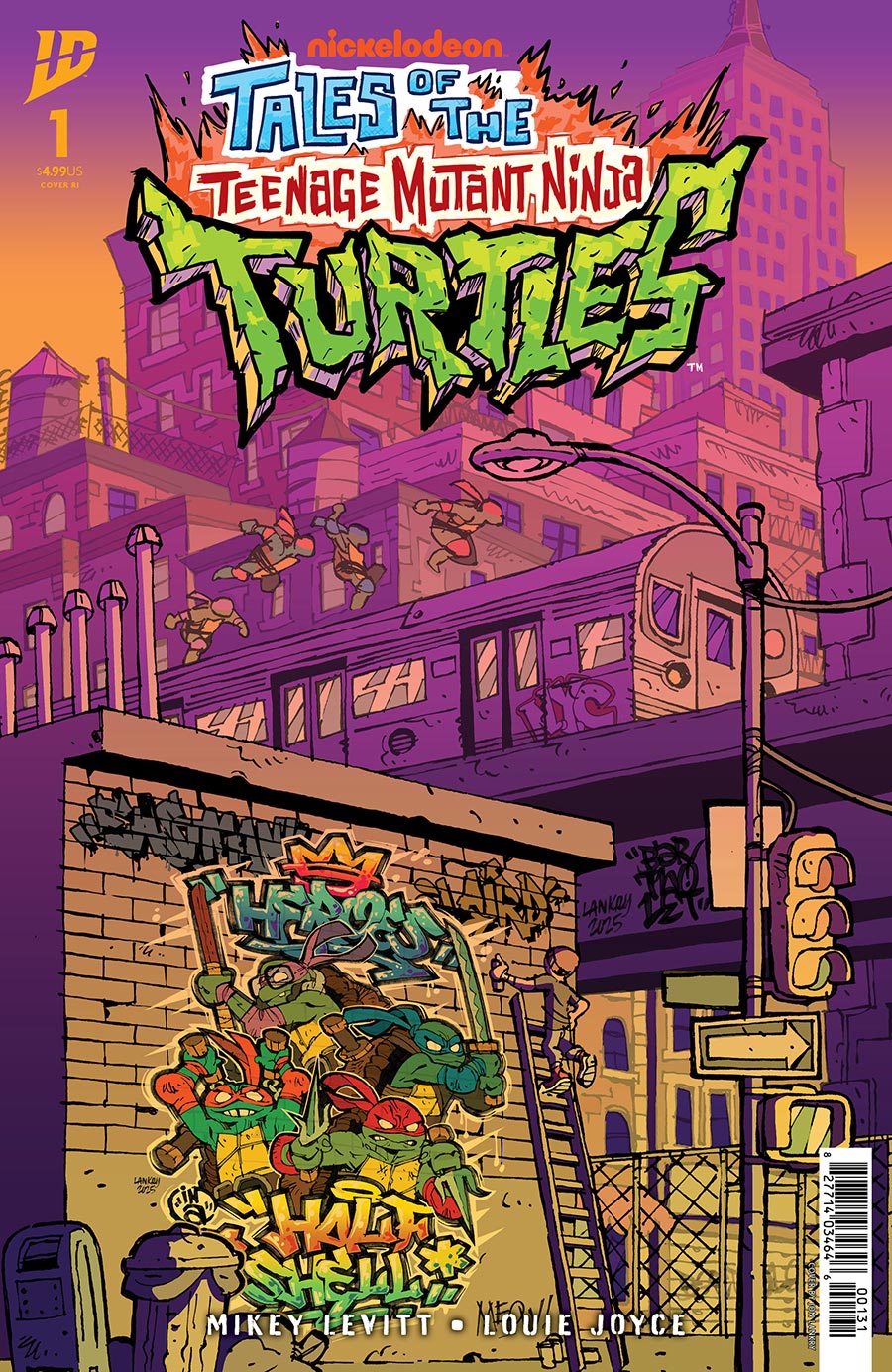 Tales Of The Teenage Mutant Ninja Turtles (Animated) #1 Cover C Incentive Jon Lankry Variant Cover