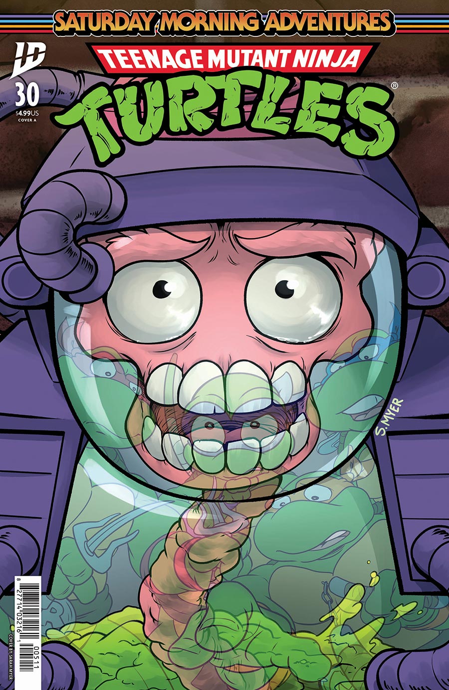 Teenage Mutant Ninja Turtles Saturday Morning Adventures Continued #30 Cover A Regular Sarah Myer Cover