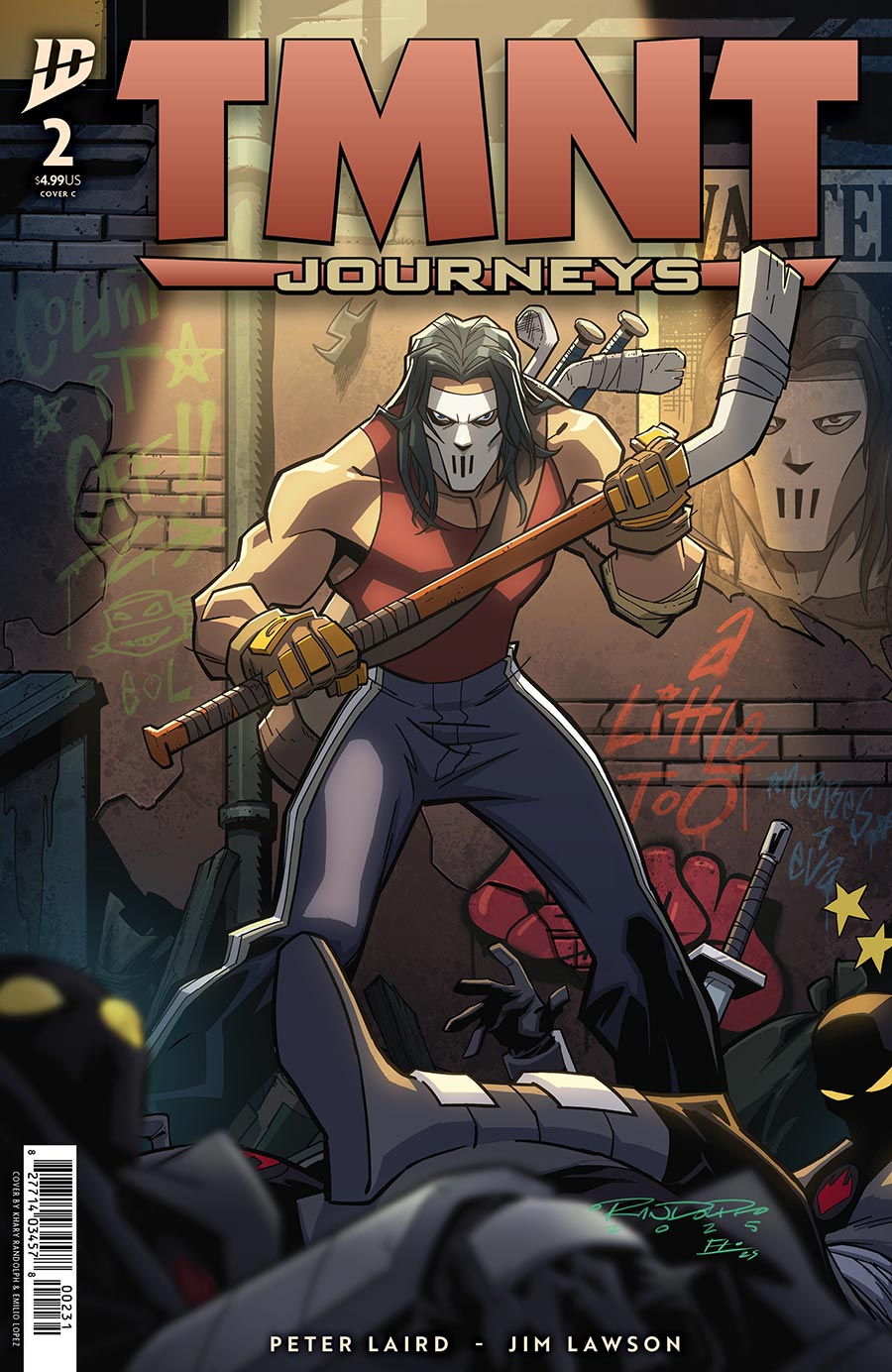 Teenage Mutant Ninja Turtles Journeys #2 Cover C Variant Khary Randolph Cover
