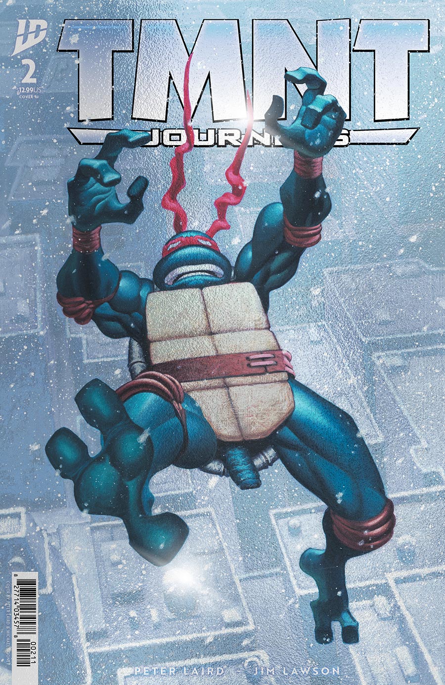 Teenage Mutant Ninja Turtles Journeys #2 Cover D Incentive Peter Laird & Michael Dooney Foil Cover