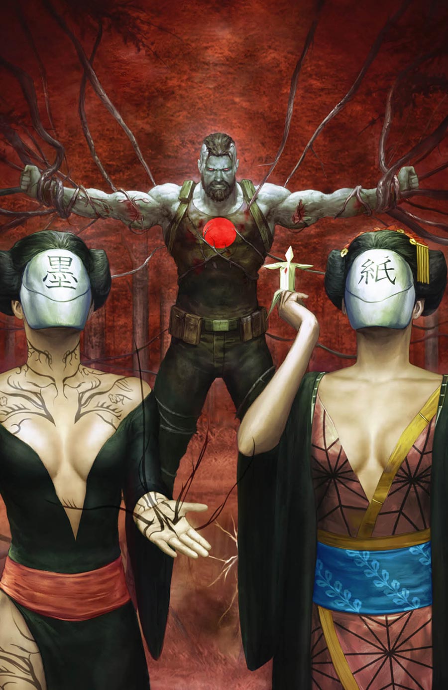 Valiant Beyond Bloodshot #3 Cover F Variant Agustin Alessio Virgin Cover