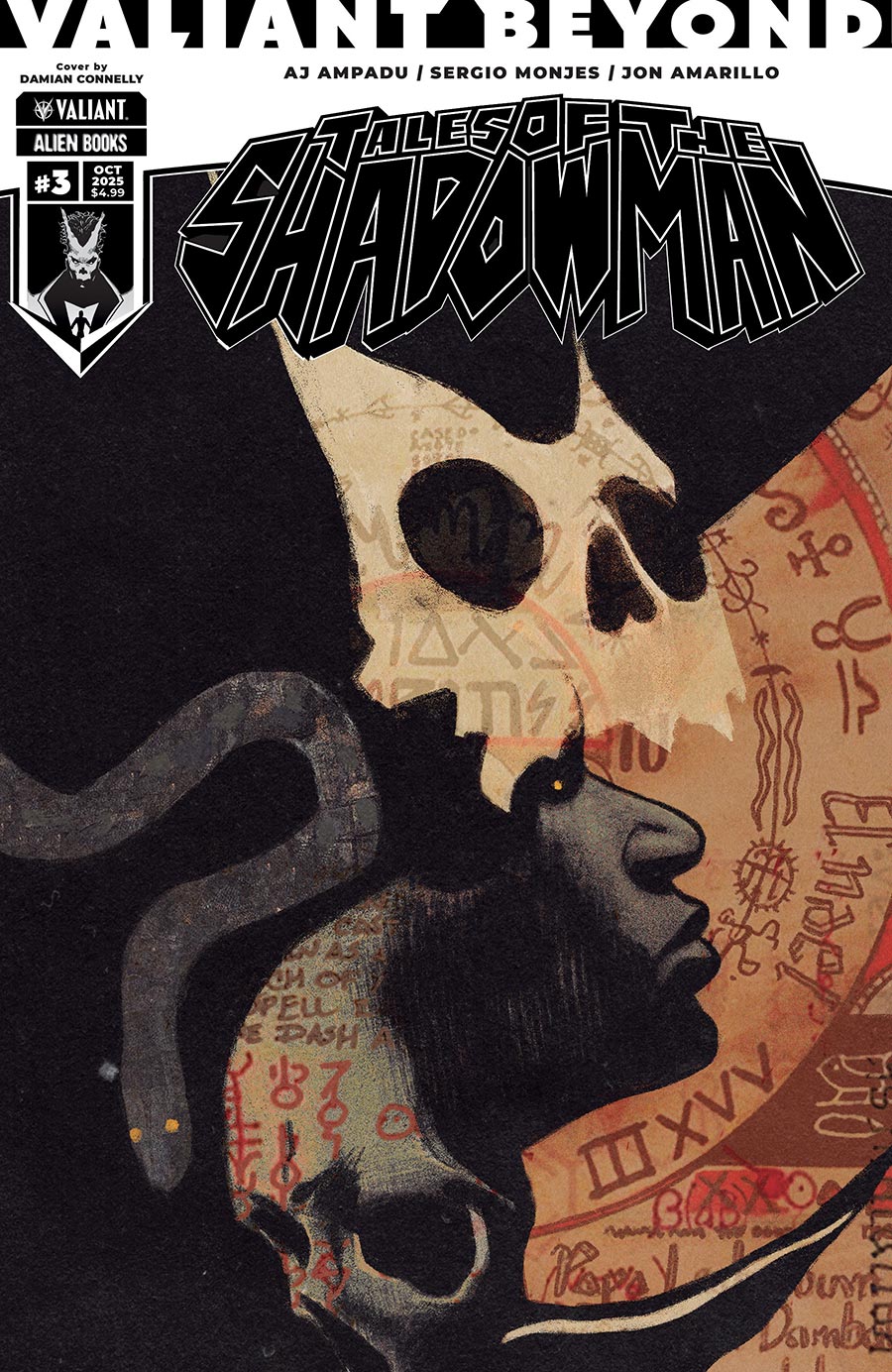 Valiant Beyond Tales Of The Shadowman #3 Cover A Regular Damian Connelly Cover