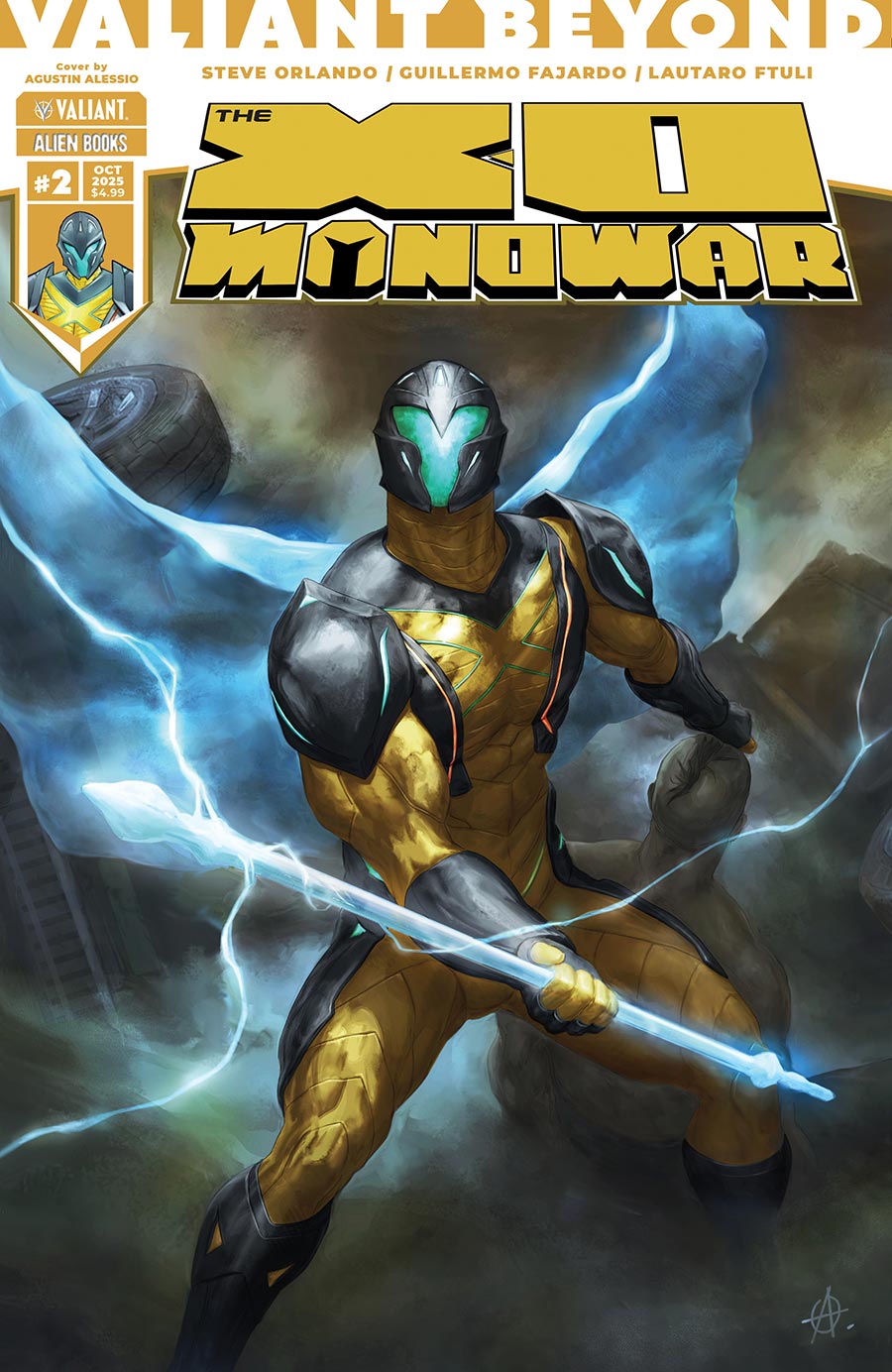 Valiant Beyond The X-O Manowar #2 Cover A Regular Agustin Alessio Cover