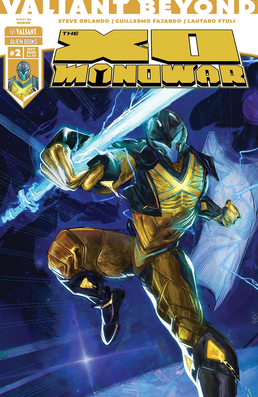Valiant Beyond The X-O Manowar #2 Cover C Variant Huron Cover