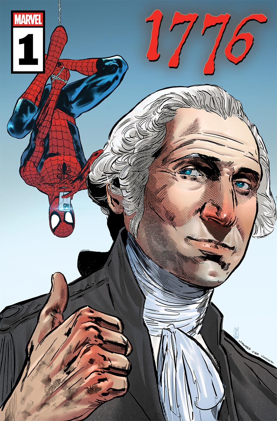 1776 #1 Cover B Variant Phil Jimenez Homage Cover