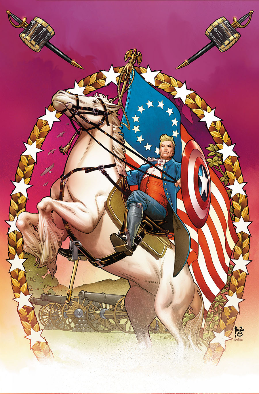 1776 #1 Cover H Incentive Paulo Siqueira Virgin Cover
