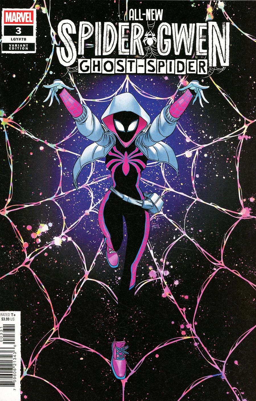 All-New Spider-Gwen Ghost-Spider #3 Cover D Variant Corin Howell Spider-Gwen Cover (Limit 1 Per Customer)