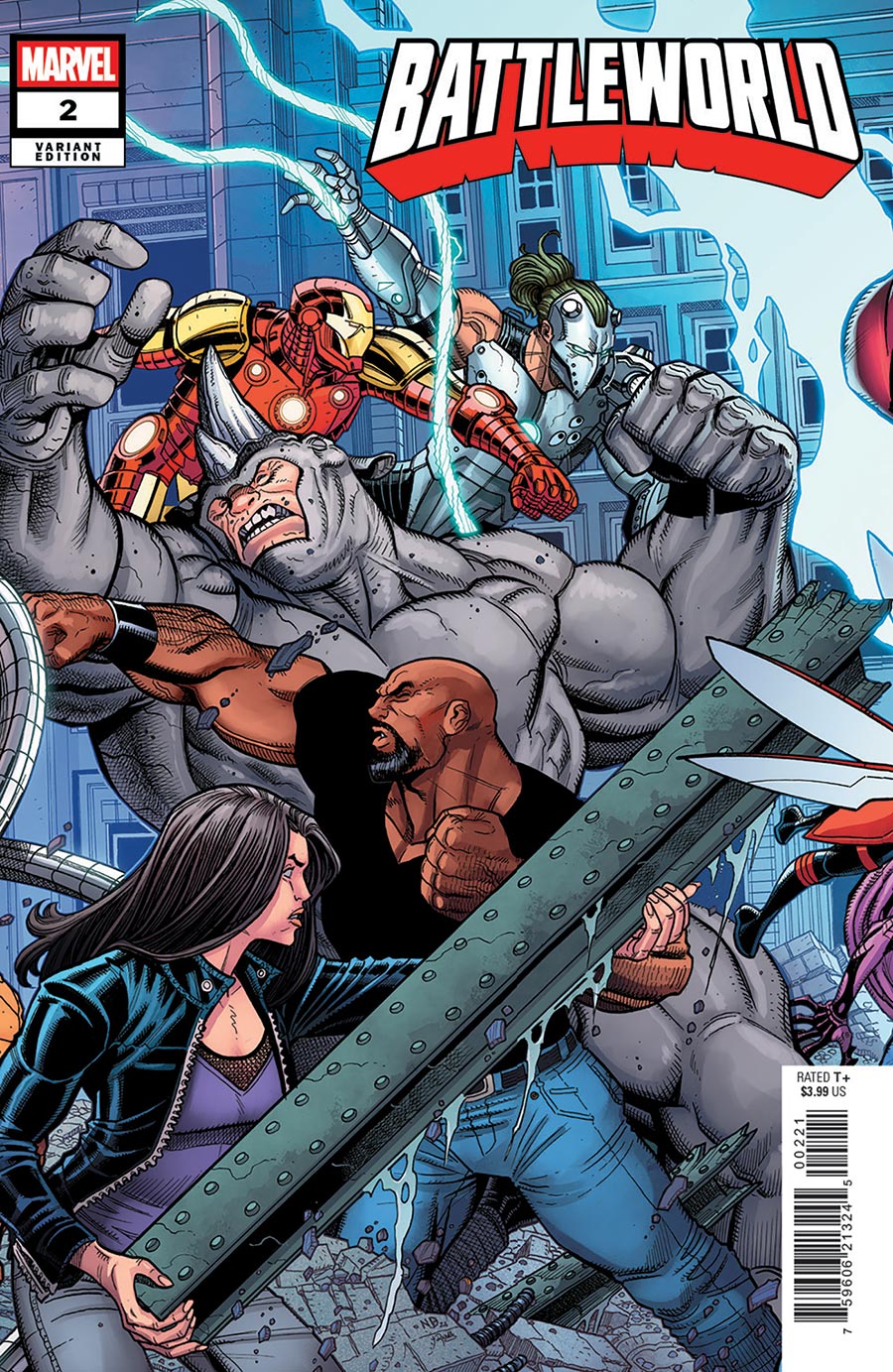 Battleworld #2 Cover B Variant Nick Bradshaw 5-Part Connecting B Cover