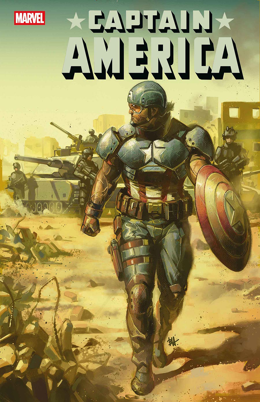 Captain America Vol 11 #4 Cover A Regular Ben Harvey Cover