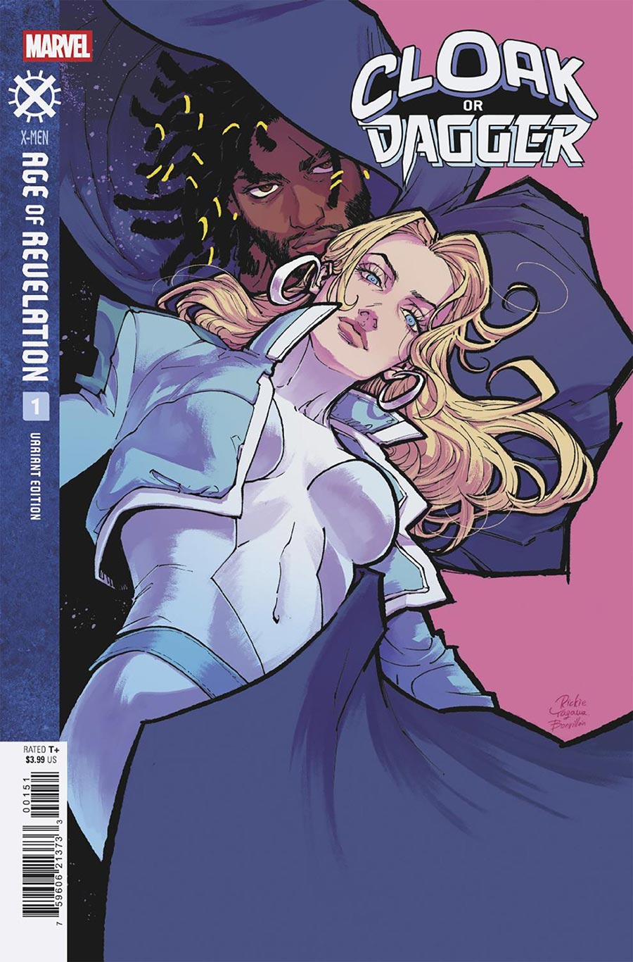 Cloak Or Dagger #1 Cover C Variant Rickie Yagawa Cloak Or Dagger Cover (Age Of Revelation Tie-In)