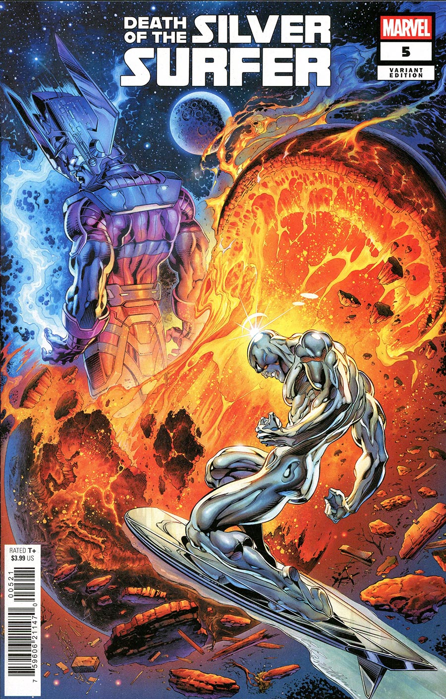 Death Of The Silver Surfer #5 Cover C Variant Claudio Castellini Cover (Limit 1 Per Customer)