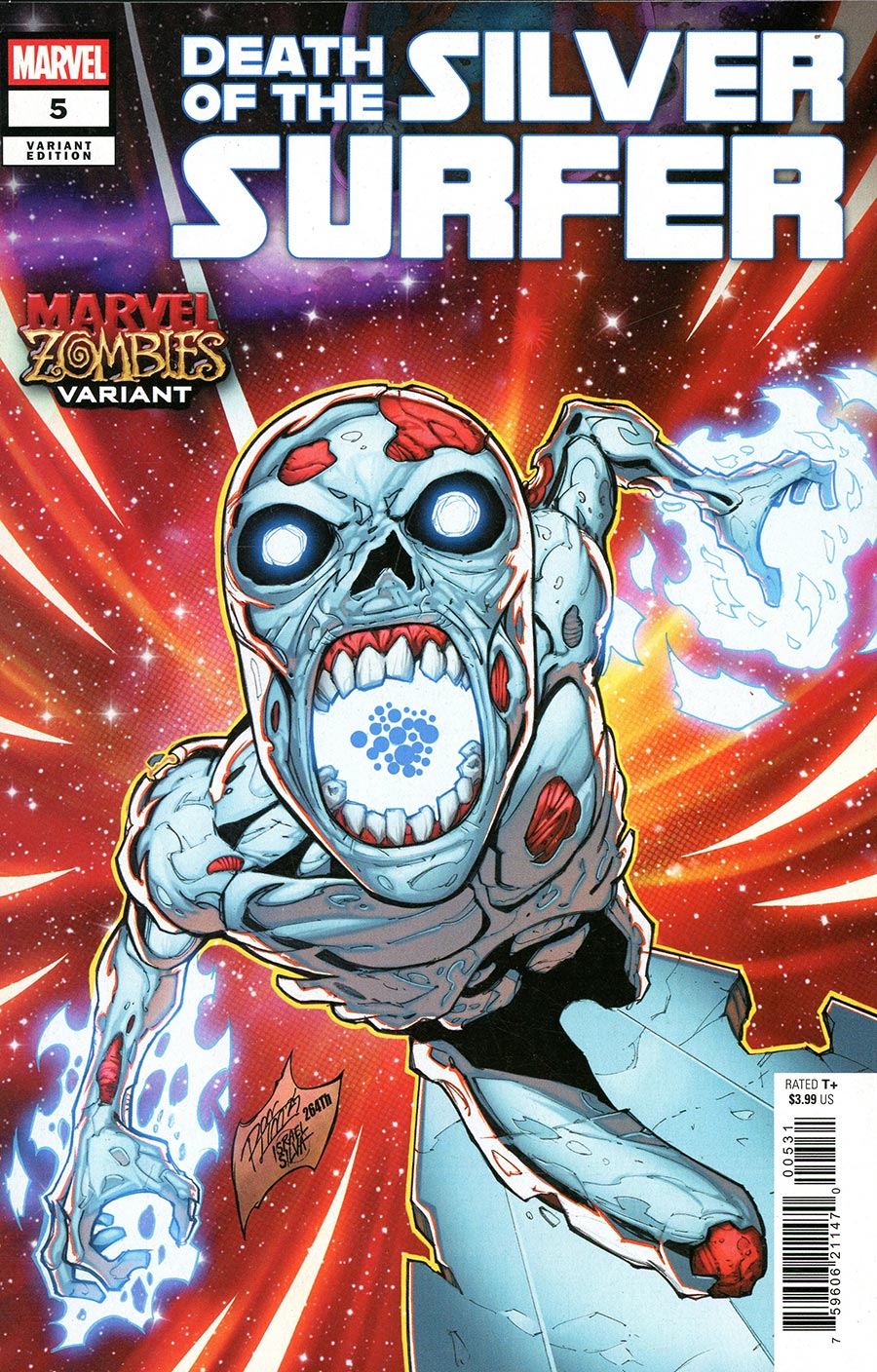 Death Of The Silver Surfer #5 Cover B Variant Ron Lim Marvel Zombies Cover (Limit 1 Per Customer)