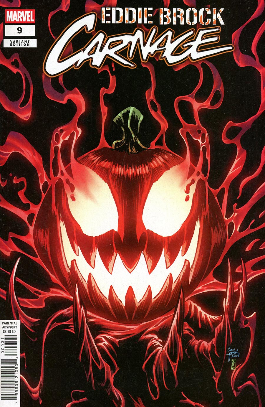 Eddie Brock Carnage #9 Cover C Variant Corin Howell Cover (Limit 1 Per Customer)