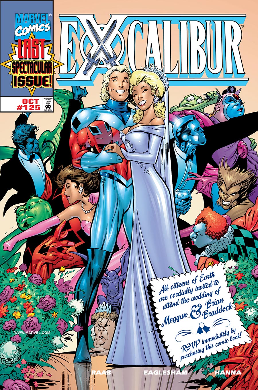 Excalibur Omnibus Vol 4 HC Direct Market Alan Davis Variant Cover