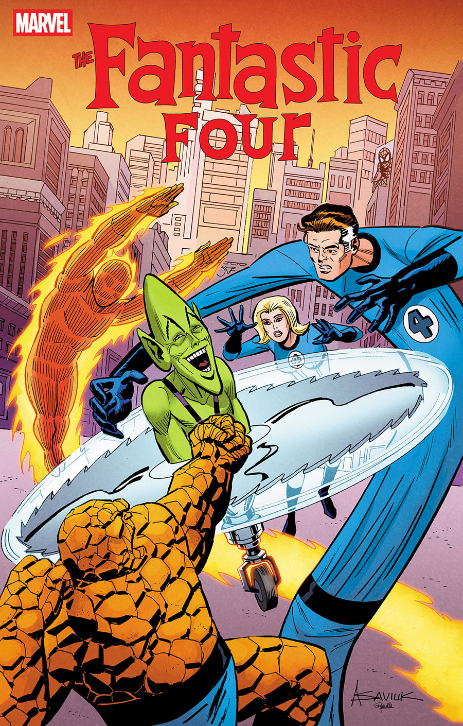 Fantastic Four #11 Cover D Facsimile Edition Incentive Alex Saviuk Variant Cover