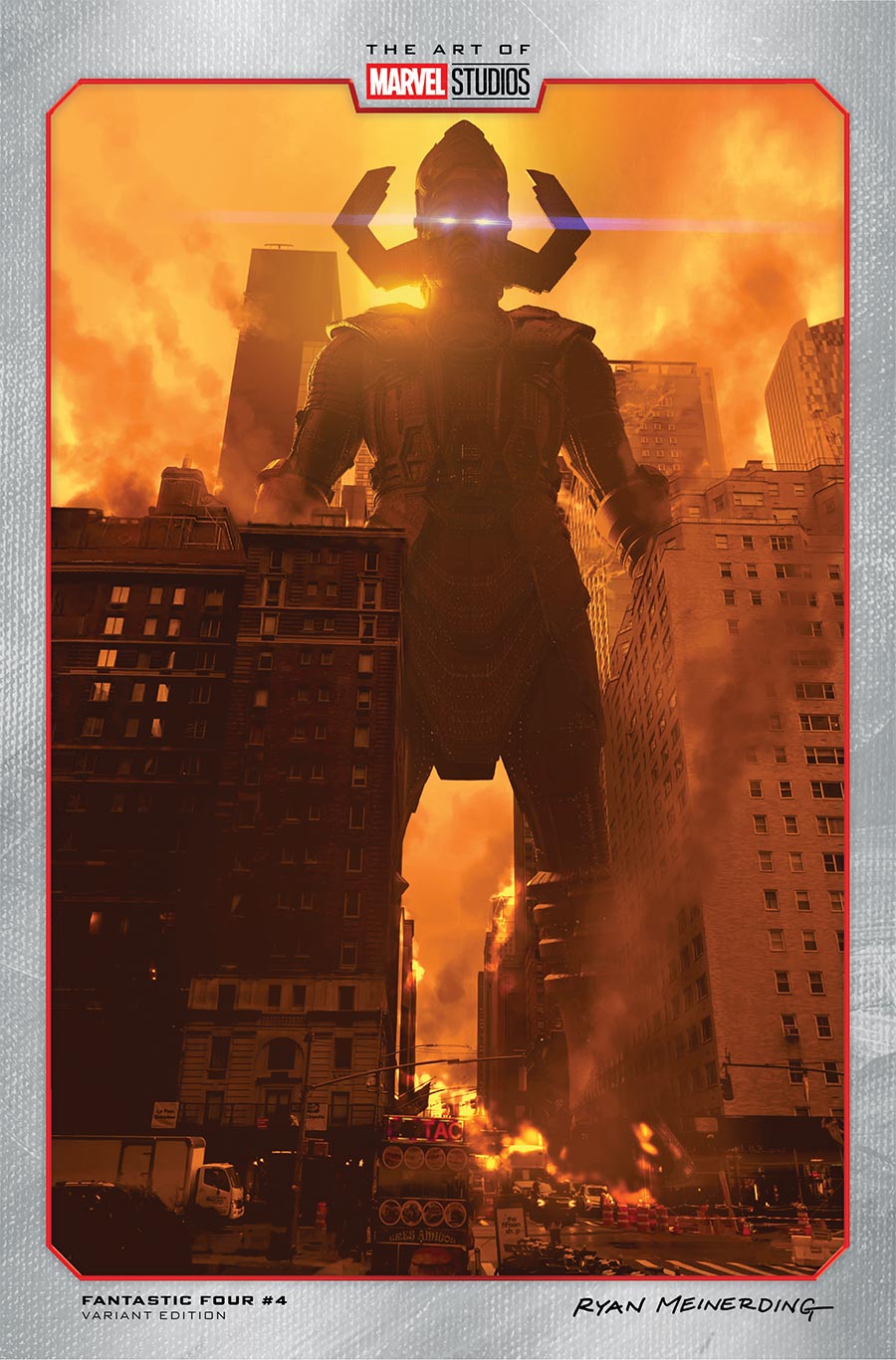 Fantastic Four Vol 8 #4 Cover F Variant Ryan Meinerding Marvel Studios Cover