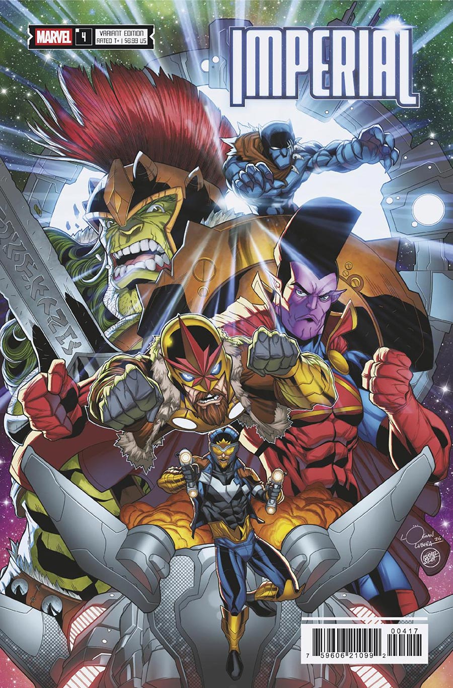 Imperial #4 Cover G Incentive Logan Lubera Variant Cover