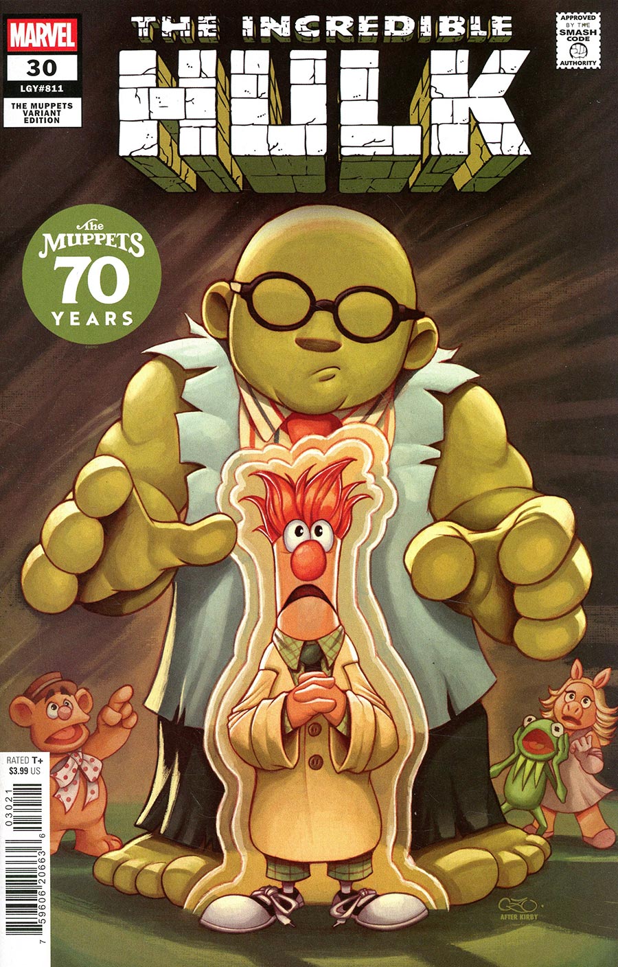 Incredible Hulk Vol 5 #30 Cover B Variant Chrissie Zullo Muppets Cover
