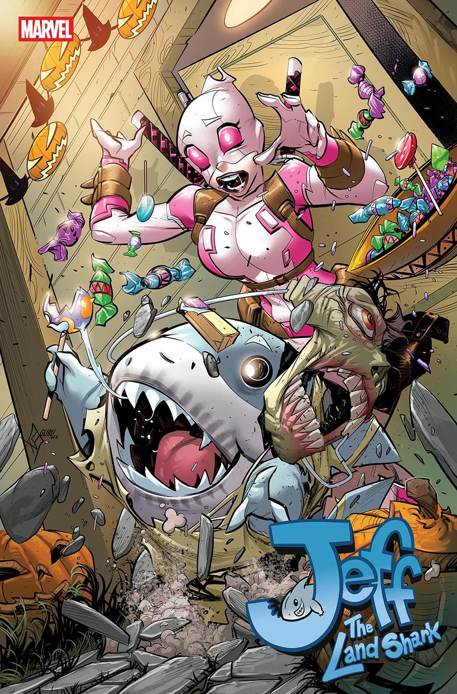 Jeff The Land Shark #5 Cover D Variant Federico Vicentini Cover