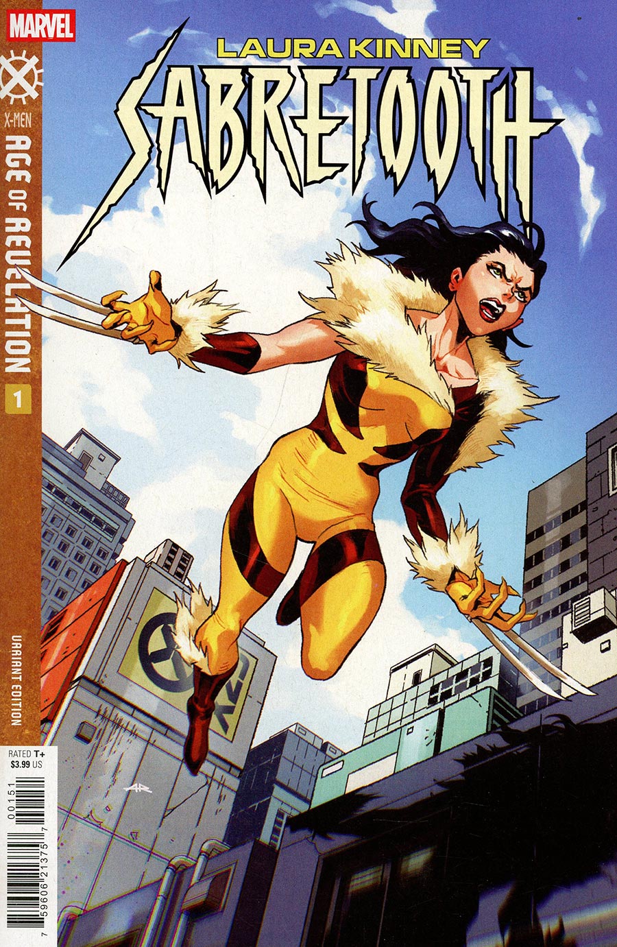 Laura Kinney Sabretooth #1 Cover E Variant Anand Ramcheron Cover (Age Of Revelation Tie-In)